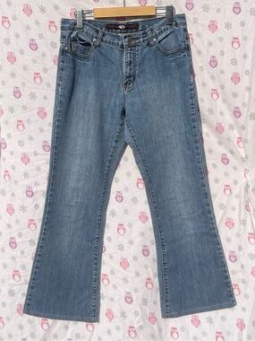 Vintage Point Zero Medium Blue Flare Jeans